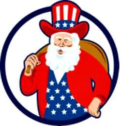 2016 11 23 patriotic Santa