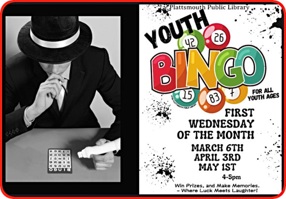 2024 03 13 PLT library youth bingo 1