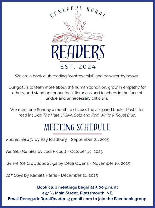 2025 08 20 Renegade Rural Readers