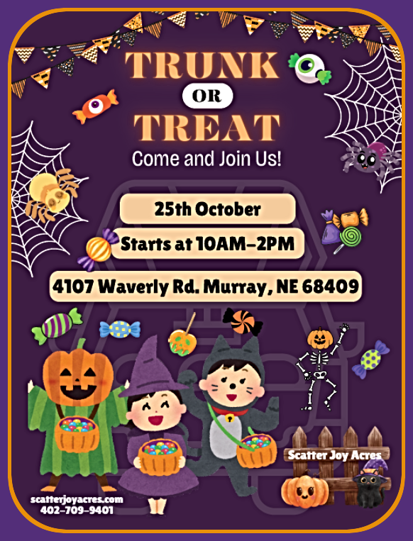 2025 10 08 MRY Scatter Joy Trunk or Treat