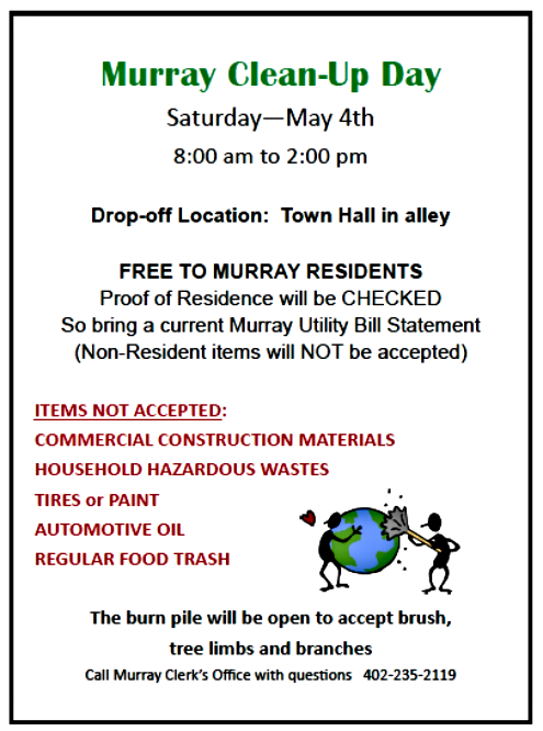 2019 04 17 MURRAY CLEAN UP DAY 1