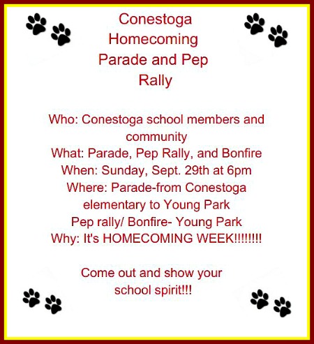 2013-09-25 Conestoga_Pep_Rally