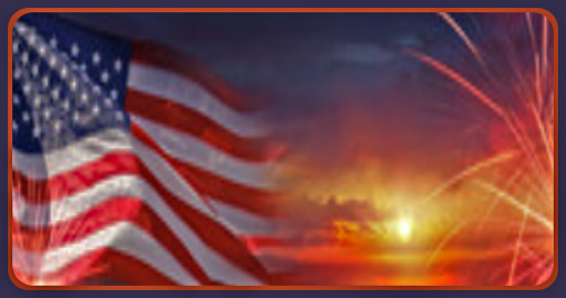 2021 06 30 American flag at evening 1