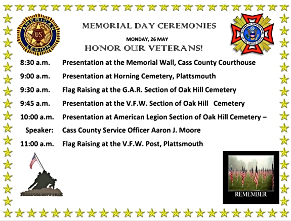 2025 05 25 PLT Memorial Day