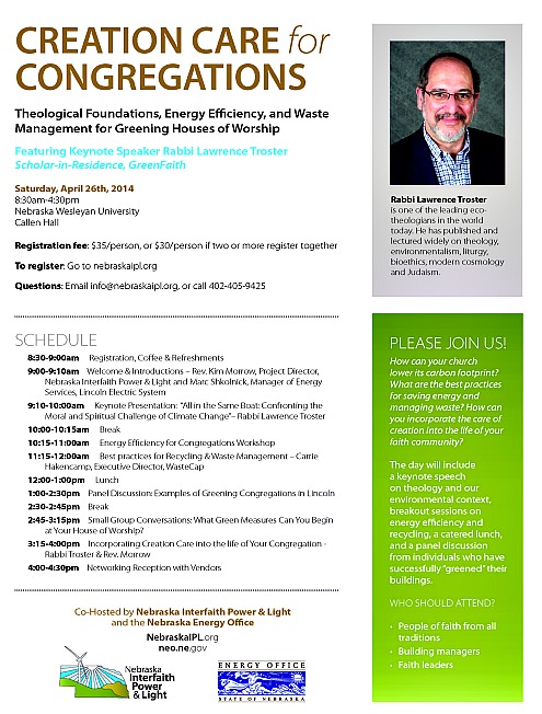 2014-04-23 Creation_Care_Conference_flyer