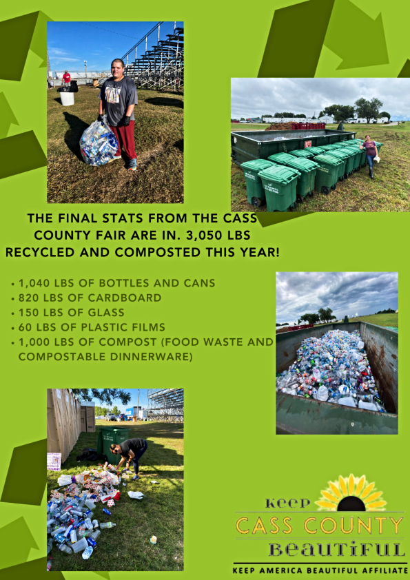2023 08 30 KCCB CASS FAIR recycling results