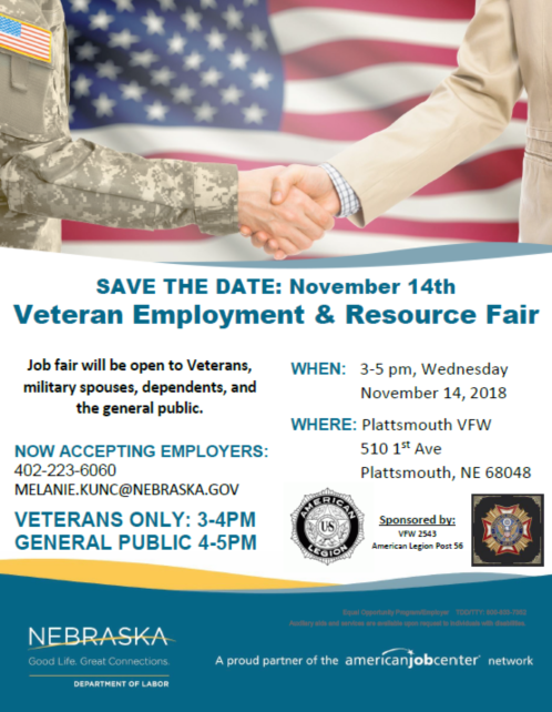 2018 10 17 NDOL Veteran Job Fair 1