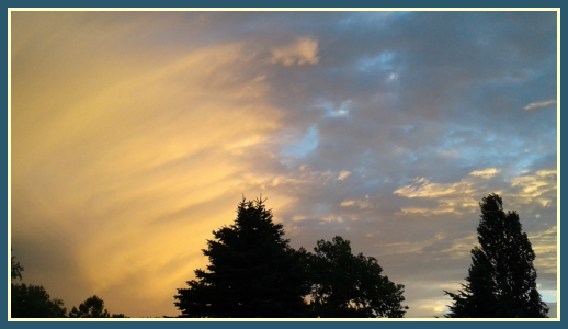 2017 06 17 Evening Sky over Louisville Lakes