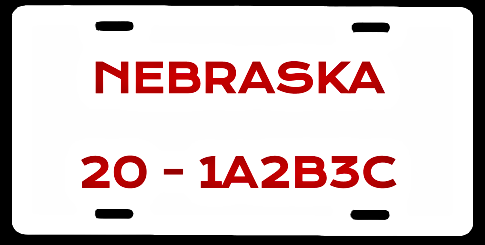 2020 02 05 License plate 1
