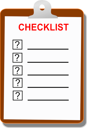 CHECKLIST