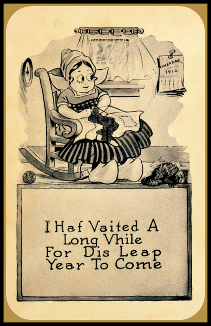 2016 02 24 Leap Year card