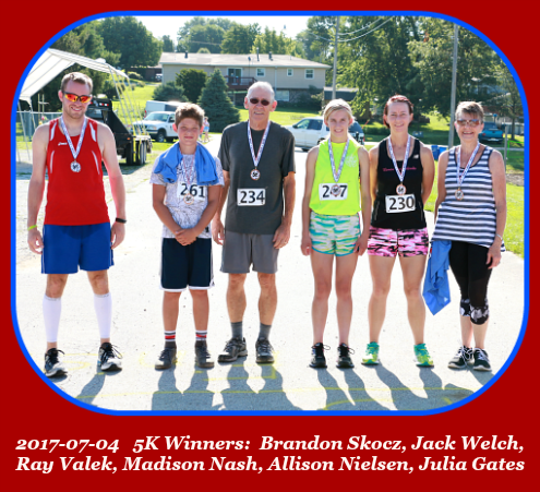 2017 07 04 5K winners