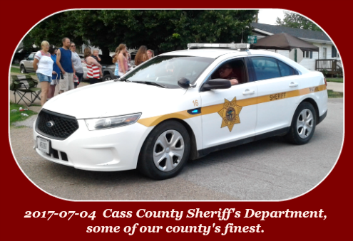 2017 07 04 Cass County Sheriffs dept