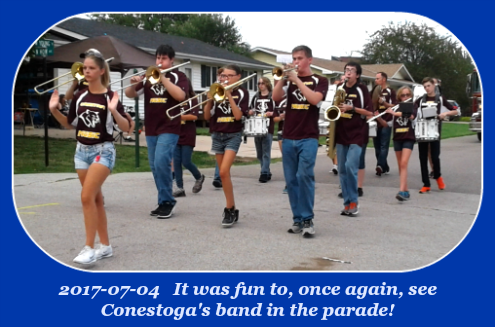 2017 07 04 Conestoga band