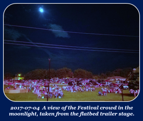 2017 07 04 Festival crowd from stage