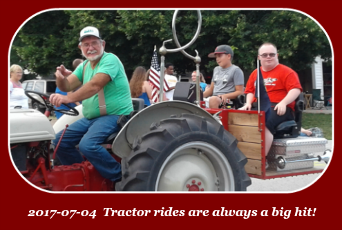 2017 07 04 Parade tractor