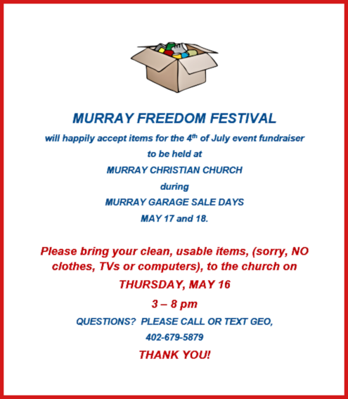 2019 05 08 MFF GARAGE SALE 1
