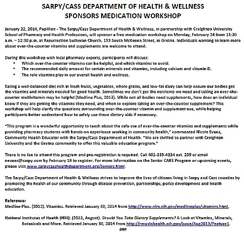 2014-01-29 MEDICATION_WORKSHOP
