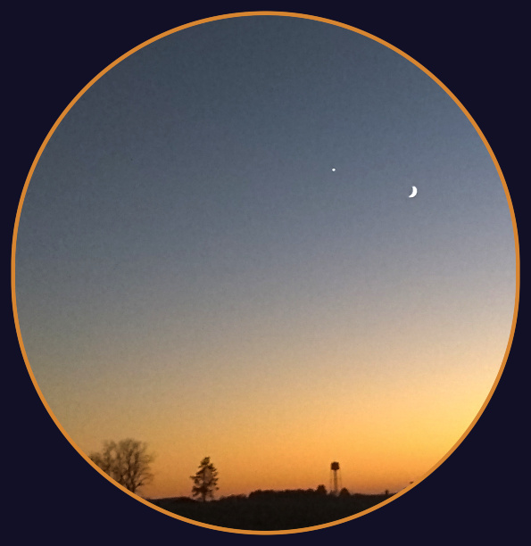 2021 11 07 CRESCENT MOON VENUS