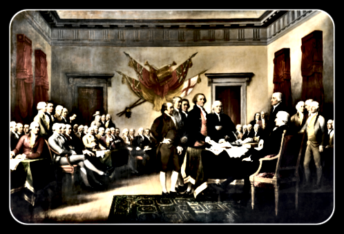 2018 07 04 Declaration of Independence 1819 by John Trumbull