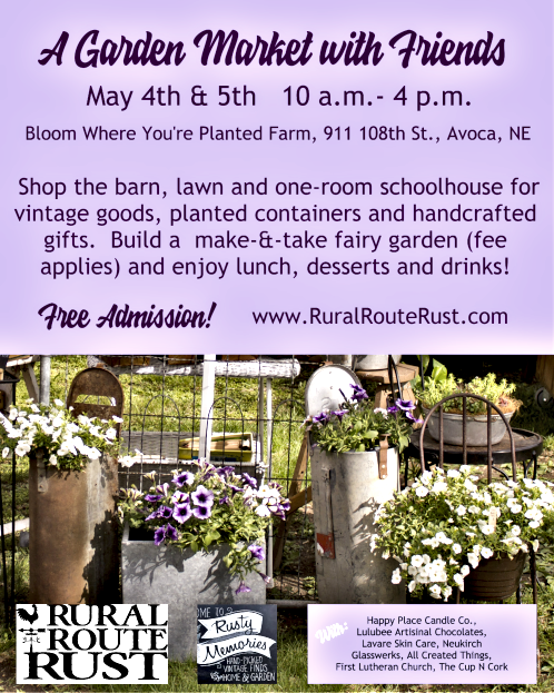 2019 04 24 BWYP Garden Market poster