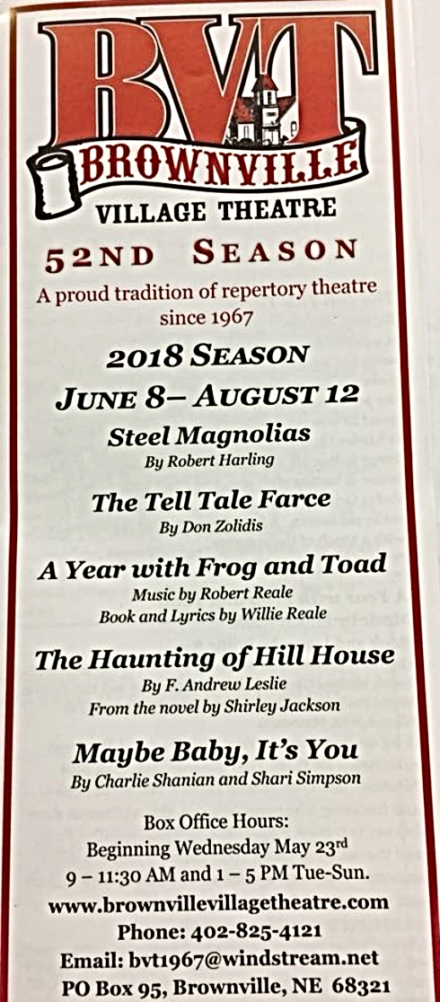 2018 05 16 Brownville Village Theater