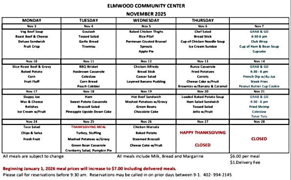 2025 11 05 ELM CC Nov menu