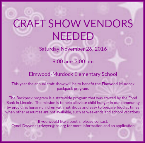2016 11 09 ELM craft show