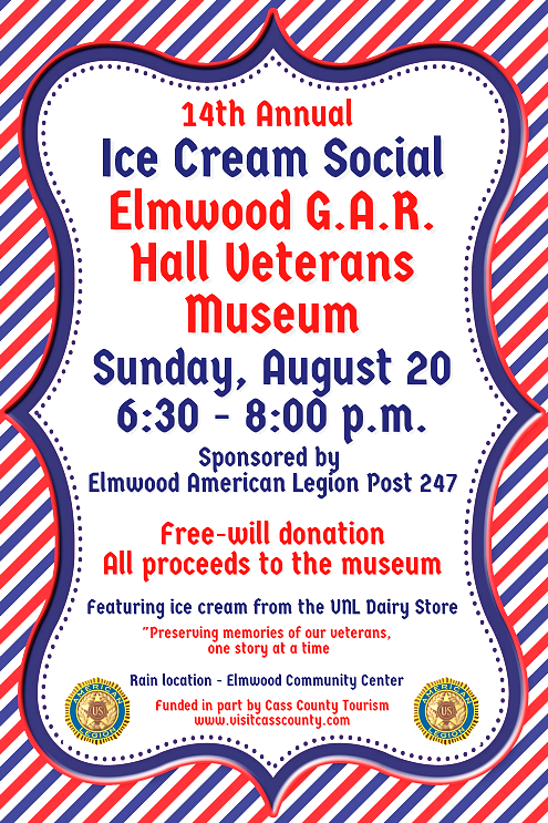 2017 07 26 ELM Vets museum Ice Cream Social