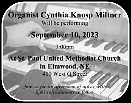 2023 08 30 ELM ST PAUL UMC Organist 1