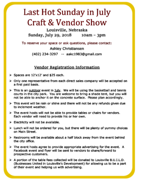 2018 07 11 LSV LHSIJ craft show 1