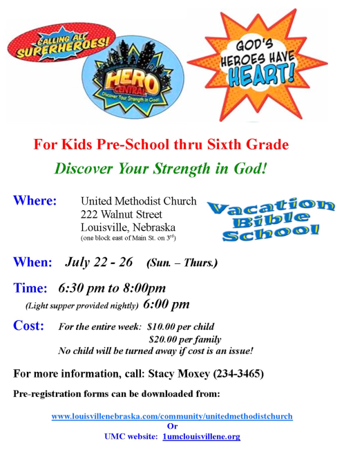 2018 06 27 LSV UMC Bible School