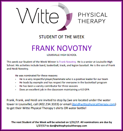 2017 01 25 LSV Witte SOTW Novotny