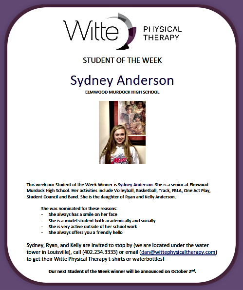 2019 09 25 WITTE SOTW S Anderson
