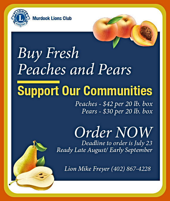 2021 06 30 MRDK Lions Club peaches pears 1