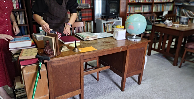 2025 10 22 NEH Heritage librarian table