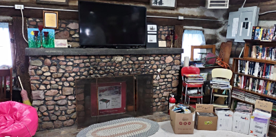 2025 10 22 NEH Heritage library fireplace