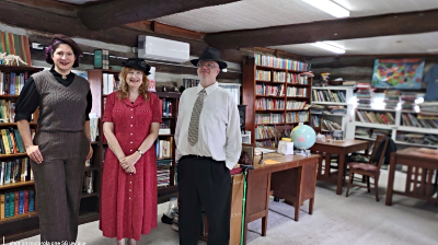 2025 10 22 NEH Heritage library reenactors