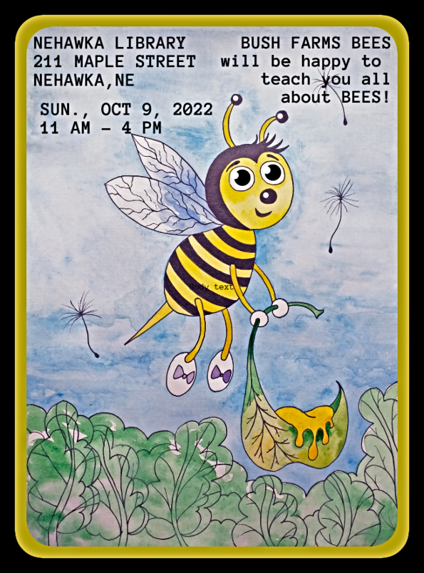 2022 10 05 HONEY BEE CLIP ART 1