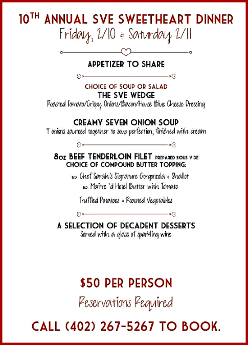 2017 01 25 SLATTERY SWEETHEART DINNER