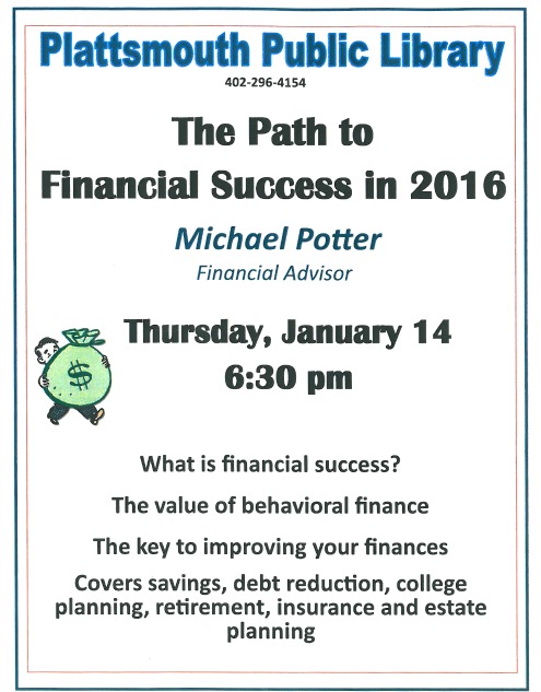 2016-01-13 PLT_Library_Path_to_financial_success