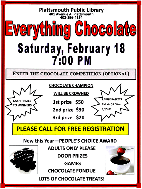 2017 01 18 PLT Library Chocolate