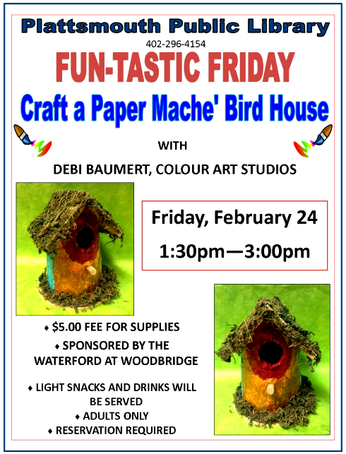 2017 02 15 PLT Library Bird Houses