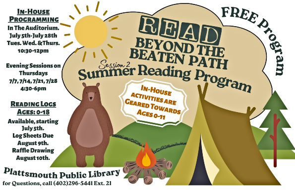 2022 06 29 PLT LIB SRP Second Session Reading Logs