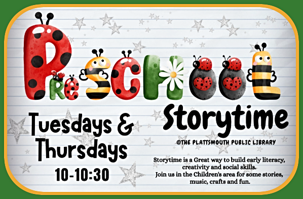 2025 10 15 PLT Lib Preschool storytime T Thur