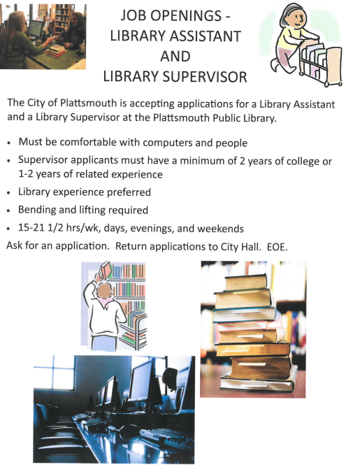 2017 06 14 PLT Lib job opening