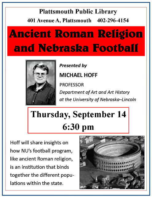 2017 08 23 Michael Hoff Ancient Rome and Football