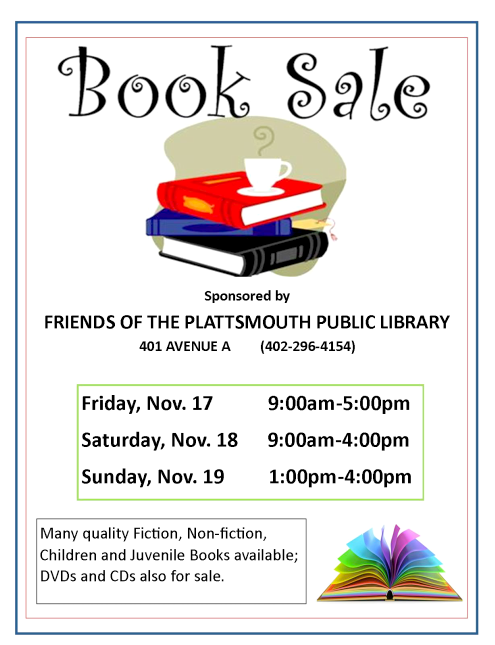 2017 11 08 Book Sale