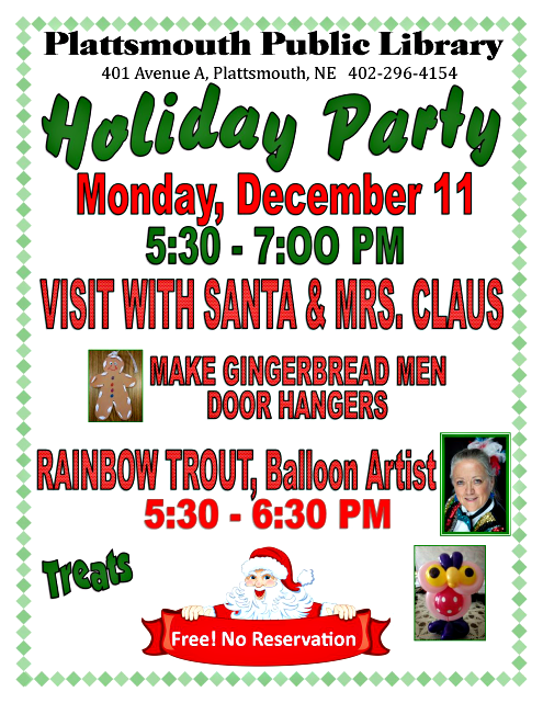 2017 12 06 PLT Library Holiday party