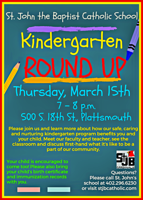2018 02 28 PLT St Johns Kindergarten round up